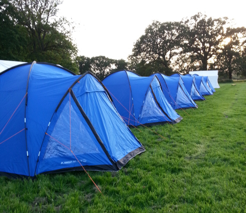 Cubs Camp setup 1